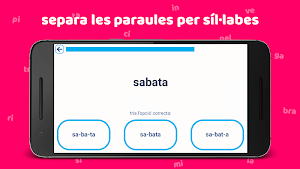 Juga amb les síl·labes: català Screenshot 1