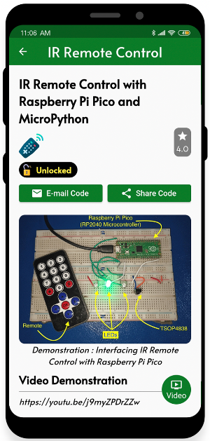 PRO Pico Projects with uPython Screenshot 2
