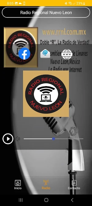 Radio Regional Nuevo Leon Screenshot 1