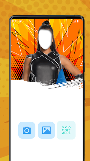 Girl Hero Costume Photo Editor Screenshot 0