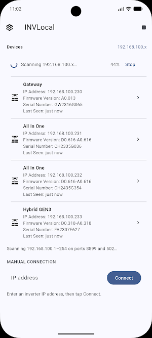 INVLocal: For GivEnergy Kit Screenshot 1