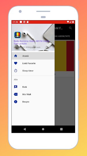 Radio Romania: Radio AM FM Online - Free Stations Screenshot 1