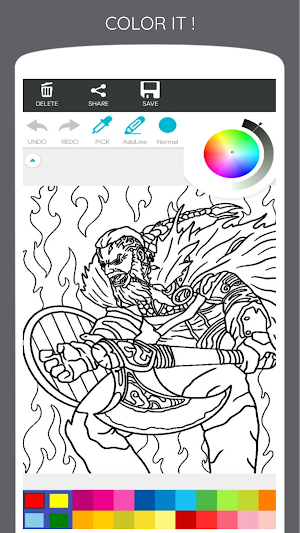 Viking Coloring Book Screenshot 2