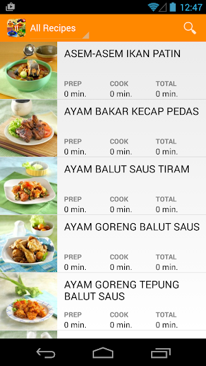 101 Resep Masakan Sederhana Screenshot 3