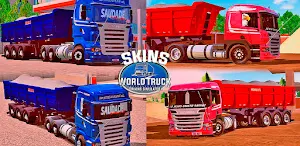 Skins World Truck Driving Simulator WTDS Screenshot 2