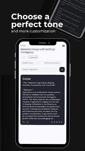 AI Essay Generator Screenshot 1
