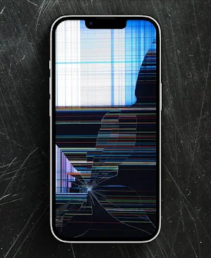 Broken Screen Wallpaper 4K HD Screenshot 1