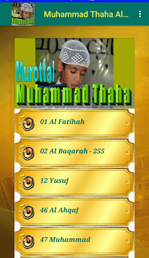 Murottal Muhammad Thaha Junayd Screenshot 2