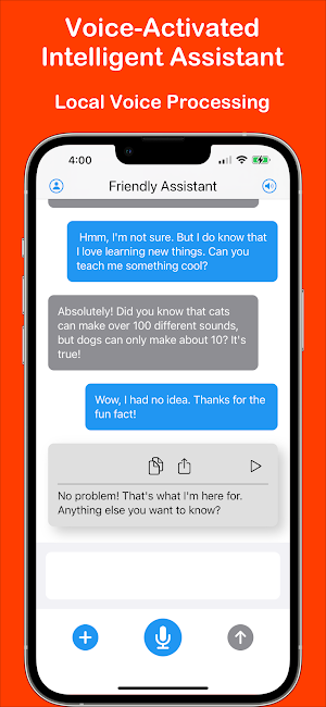 WiseTalk AI Powered Voice Chat Screenshot 0