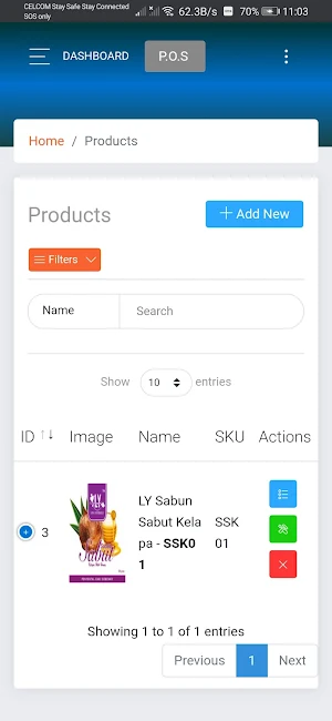 LY Niaga System Screenshot 2