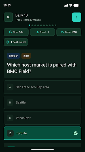 Football Trivia - PitchLore Screenshot 1