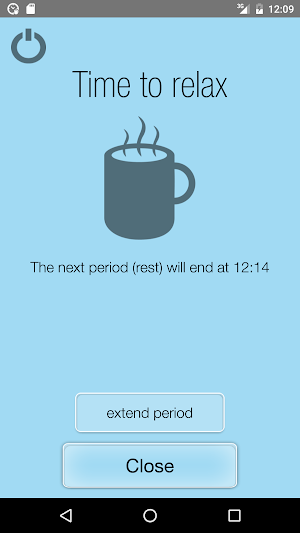 Rest reminder Screenshot 2