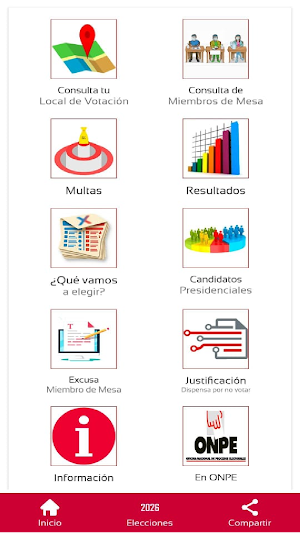 ELECCIONES 2026 Perú Screenshot 1
