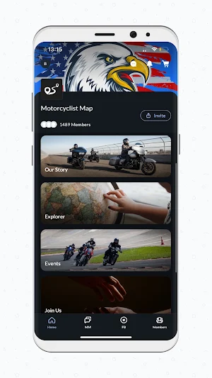 Motorcyclist Map Screenshot 2