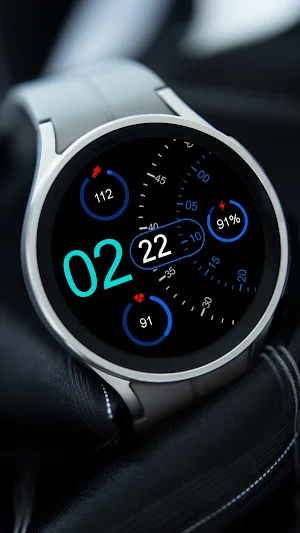 Digital Pixel Mod Rotary Watch Screenshot 3