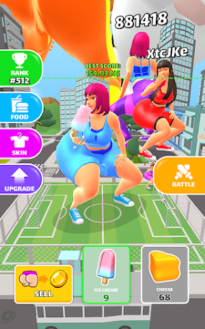 Eating Hero: Twerk Clicker Screenshot 2
