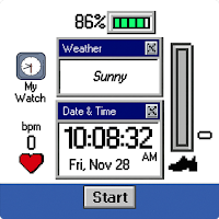 Sagehuz Retro A025 Watch face