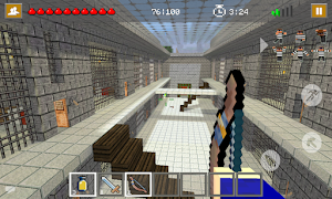 Cops N Robbers: 3D Pixel Prison Games 1 Screenshot 3