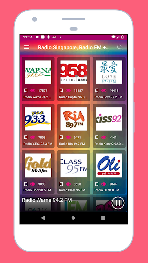 Radio Singapore + Radio Online Screenshot 0