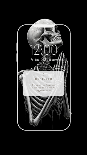 Skull Aesthetic Wallpaper 4K Screenshot 3