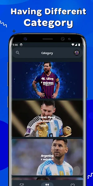 Soccer Lionel Messi Wallpaper Screenshot 3