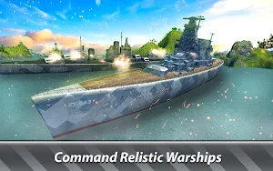 Naval Wars 3D: Warships Battle - join the navy! Screenshot 2
