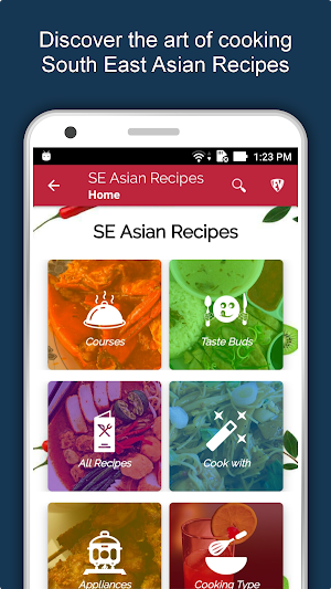 South East Asian Food Recipes Offline Free Book Screenshot 1