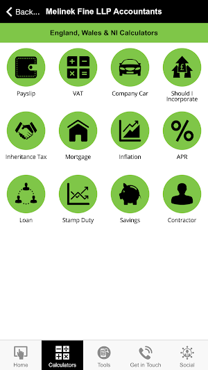Melinek Fine LLP Accountants Screenshot 2