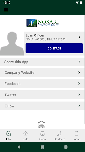 Nosari Home Mortgage On The Go Screenshot 1