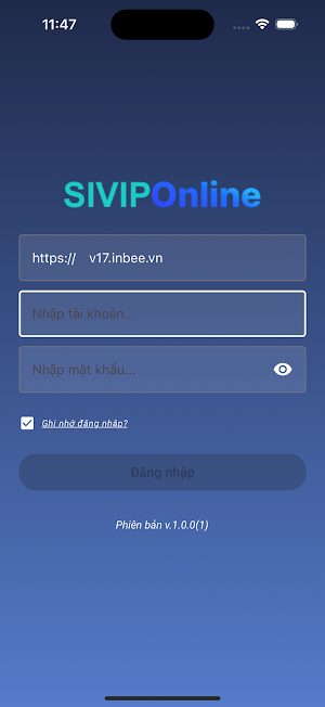 SIVIP ERP Screenshot 2