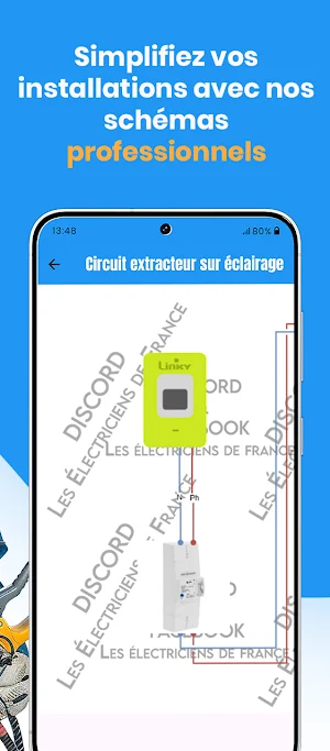 L'app des électriciens FR Screenshot 2