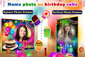 Birthday Photo Frames, cards,  Screenshot 1