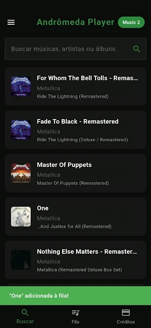 Andrômeda Music Screenshot 3