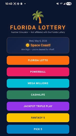 Florida Lotto: Physics Draw Screenshot 0