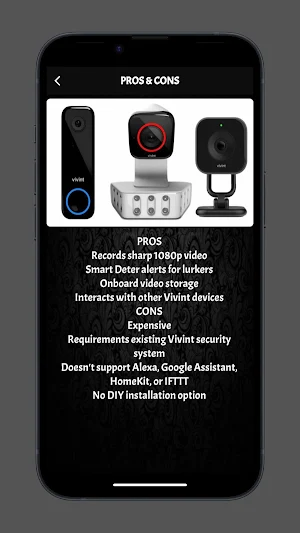 Vivint Smart Home Camera Guide Screenshot 0