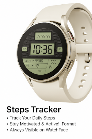 Digitec LCD Display WatchFace Screenshot 3