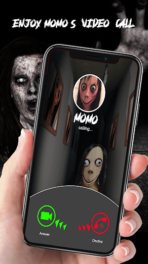 Momo Scary Video Prank Call Screenshot 2