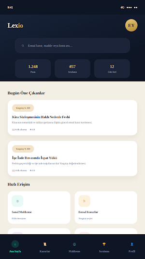 Lexio: Law and legal cases Screenshot 2