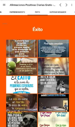 Afirmaciones Positivas Diarias Screenshot 2
