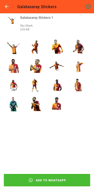 Galatasaray Stickers Screenshot 1