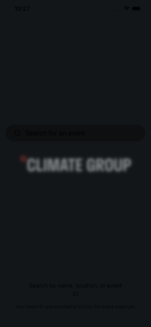Climate Group Events Screenshot 1