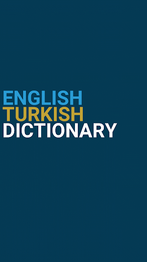 English : Turkish Dictionary Screenshot 0