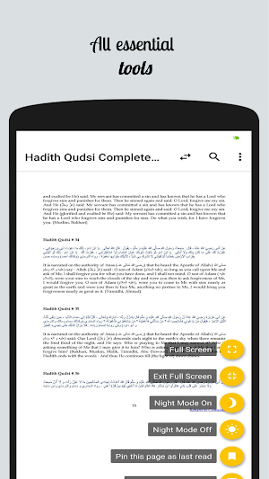 Hadith Qudsi English Screenshot 1