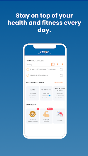 Thrive Fitness Online Screenshot 1