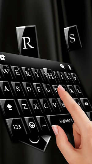 Black Business Keyboard Screenshot 1