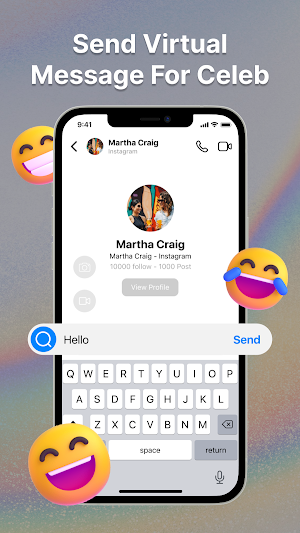 Prank Video Call: Simulate SMS Screenshot 2