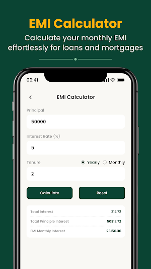 Aadhar Pe EMI Loan Calculator Screenshot 1