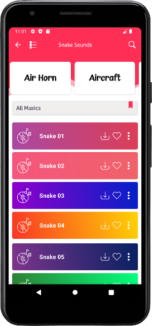 Snake Sounds Screenshot 1