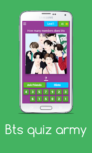 Bts quiz army Screenshot 3