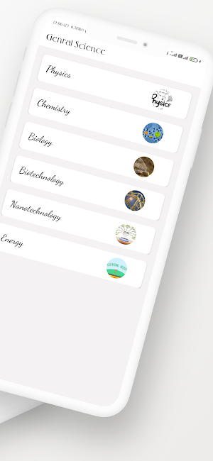 General science Screenshot 1